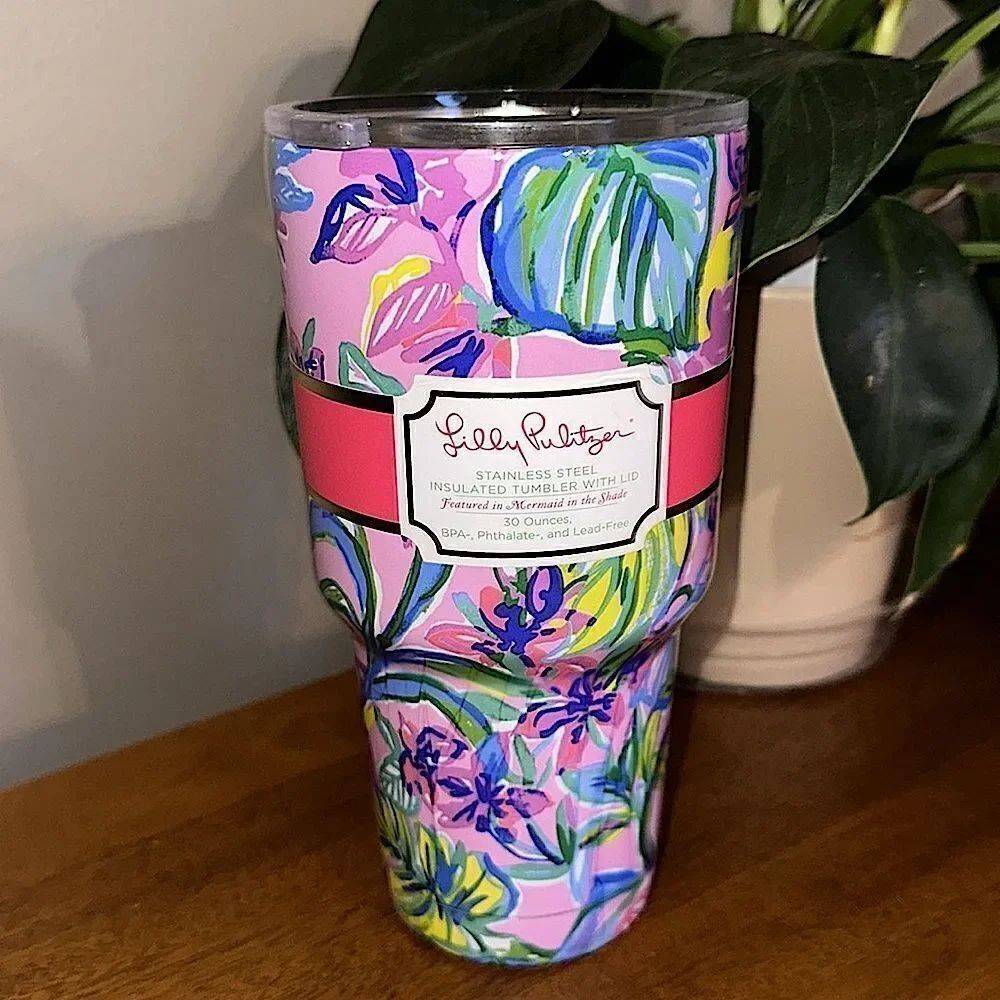 Lilly Pulitzer 30 oz. Stainless Steel Tumbler in Mermaid in the Shade!
